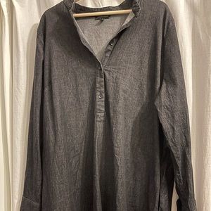 Universal Standard Hannah denim shirt dress